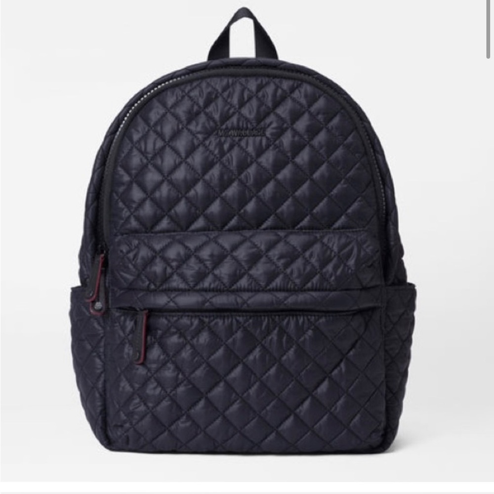 MZ Wallace Black City Metro Backpack-XS